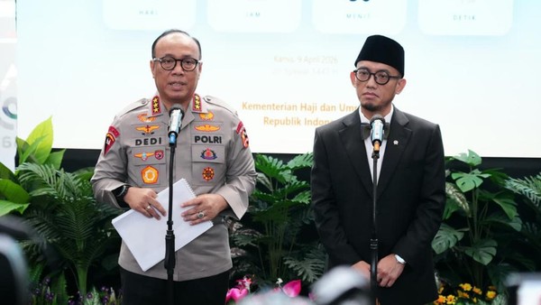 Polri Tetapkan 32 Tersangka di Momen Haji 2026 Dengan Kerugian mencapai Rp116,7 miliar