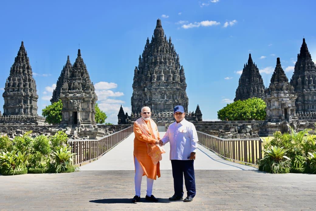 Ziarah ke Candi Prambanan, Presiden Prabowo dan PM India Narendra Modi Sepakati Kerjasama Konservasi Warisan Dunia