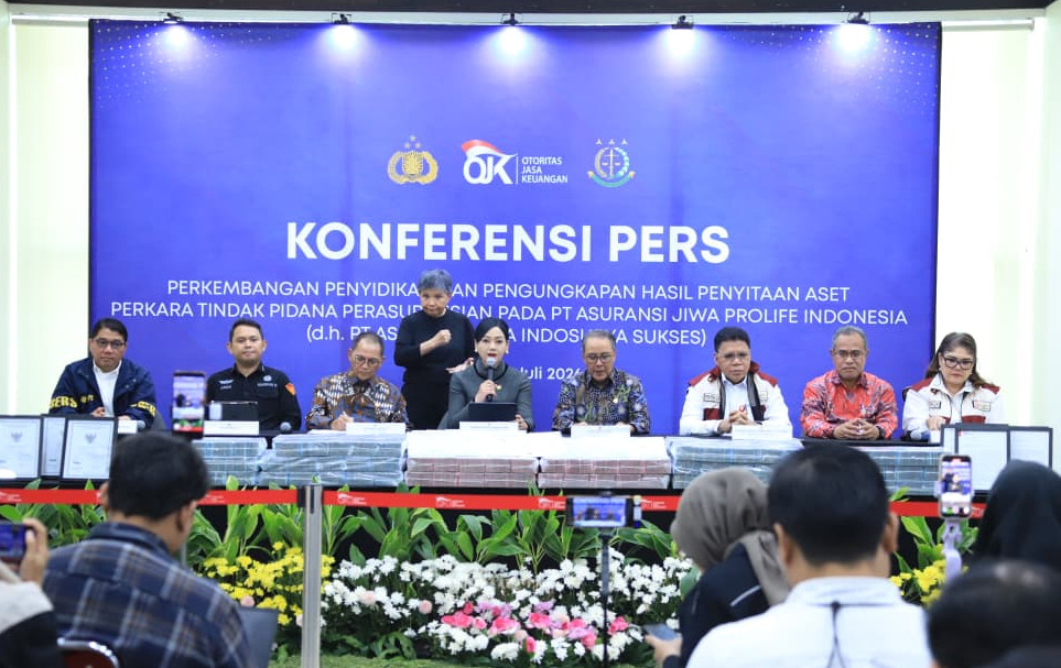 Dugaan Tiindak Pidana, OJK Bidik Asuransi Jiwa Prolife dan Sita Aset Ratusan Miliar