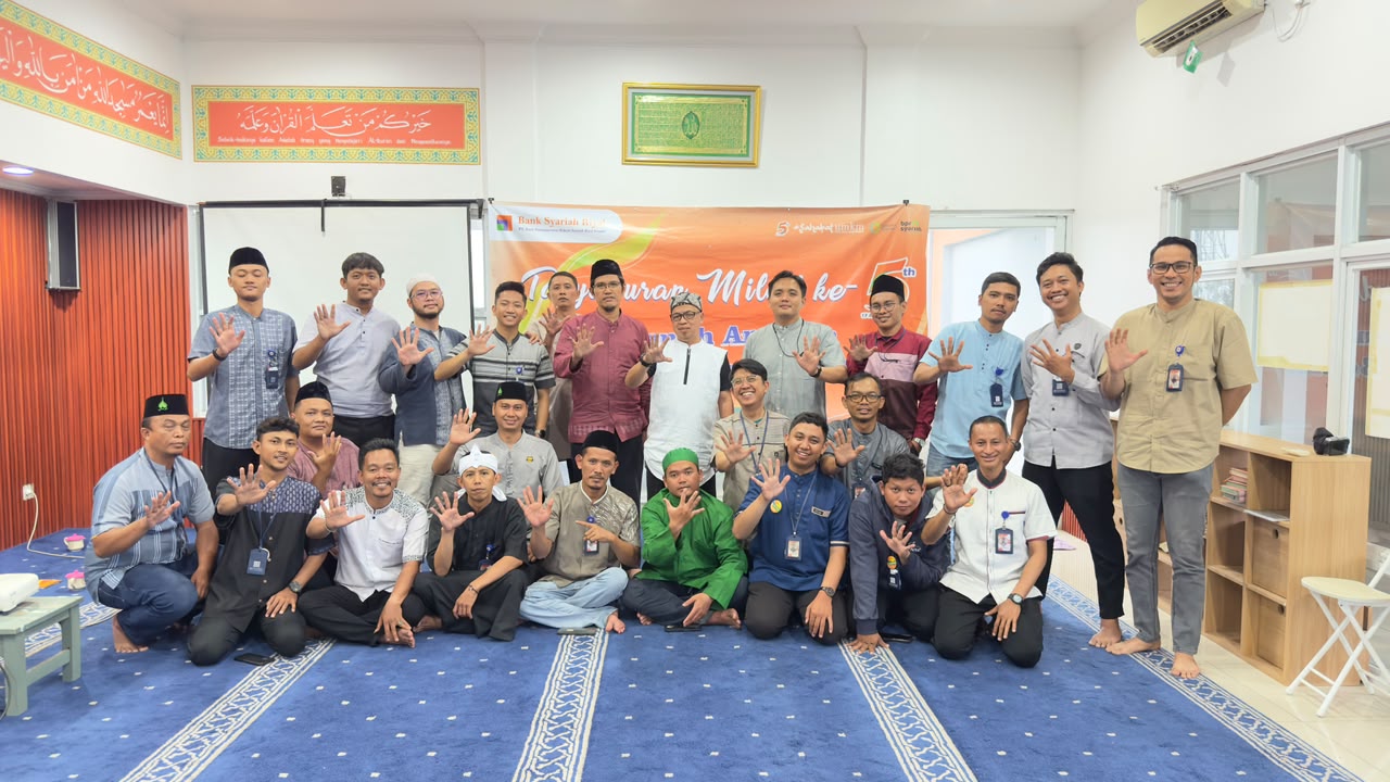 Milad ke-5 Bank Syariah Riyal Bersama Tumbuh dan Berkembang Dalam Memajukan UMKM