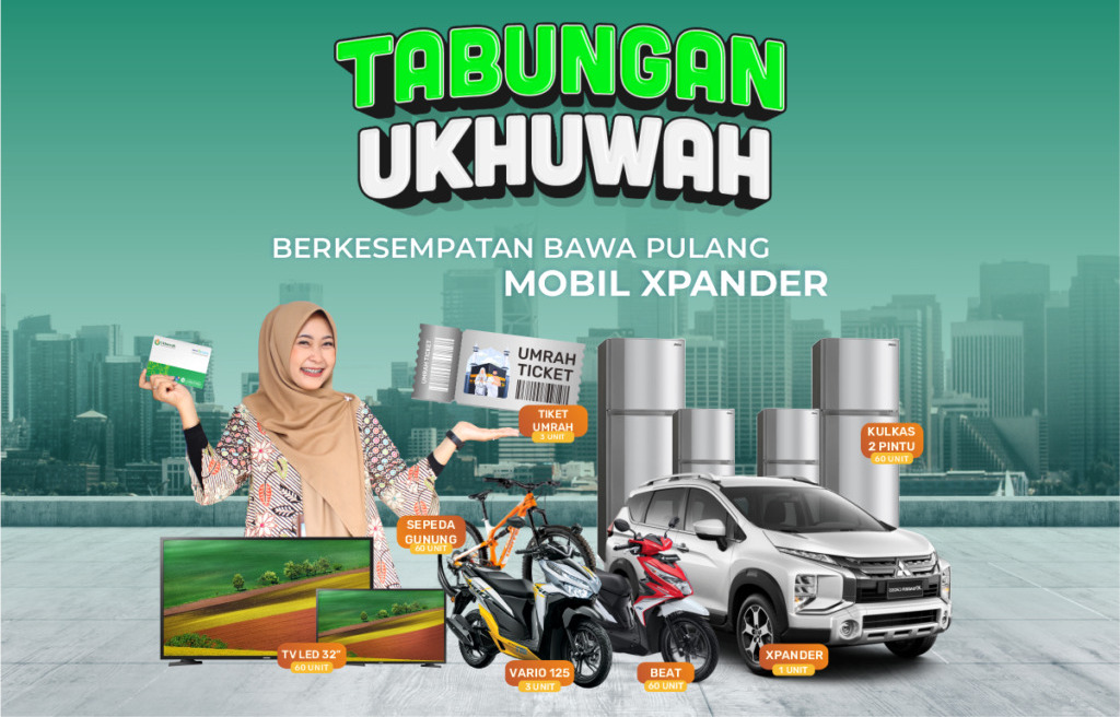 Kenali Tabungan Ukhuwah, Produk Unggulan Berhadiah Mobil dari Asosiasi BPR Syariah - HIMBARSI