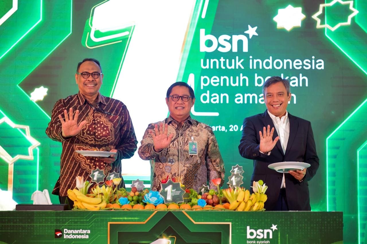 Milad KE-1, Bank BSN Jadi Bank Syariah Terbesar Kedua Dengan Aset Capai Rp81,1 Triliun