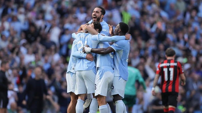 Drama Etihad! Manchester City Comeback Spektakuler, Bungkam Bournemouth 2-1