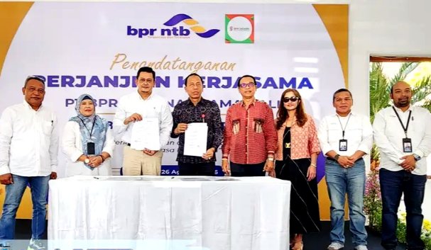 Kolaborasi Lintas Provinsi, BPR NTB dan BPR Sadana Bali Jalin Kerjasama Penguatan Lembaga Keuangan