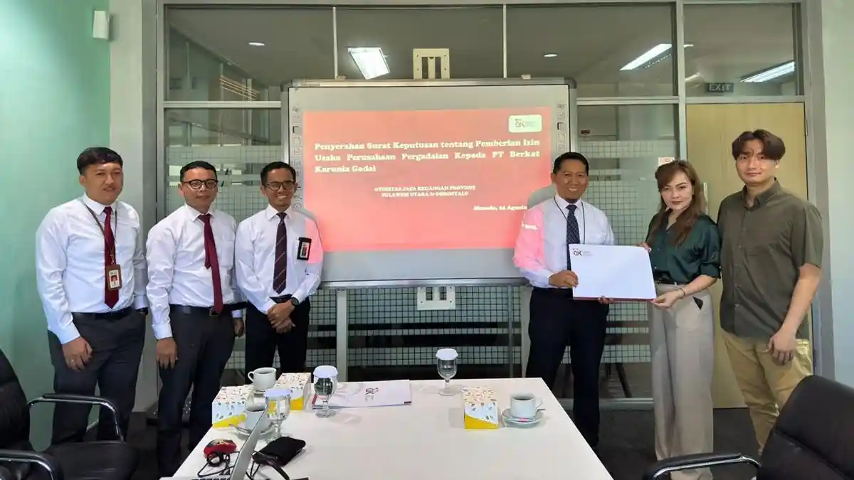 PT Berkat Karunia Gadai Kantongi Izin OJK, Persaingan Industri Pergadaian Makin Sengit