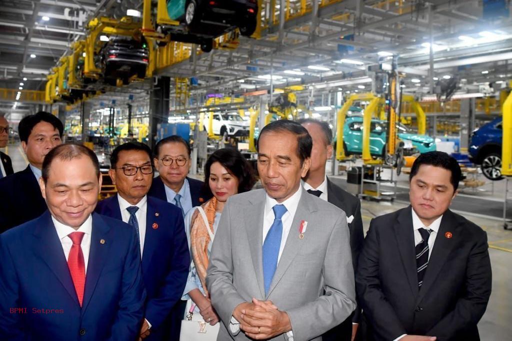Presiden Jokowi: Produsen Mobil Listrik VinFast Berencana Investasi di Tanah Air