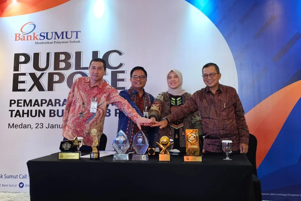 Laba Bank Sumut Melebihi Target, Tercapai Sebesar Rp 740 Miliar
