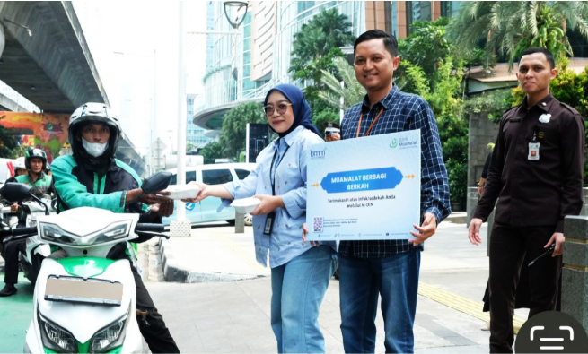 Muamalat Berbagi Juni 2025, Bank Muamalat Salurkan Belasan Ribu Paket Makanan