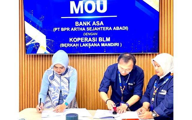 Kuatkan Pendanaan Pensiunan, Kopjas BLM Kerjasama Channeling Kredit dengan BPR ASA