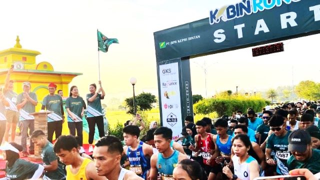 Meriahkan HUT ke-17, BPR Kepri Bintan gelar Kebinrun 5K di Dompak Tanjungpinang