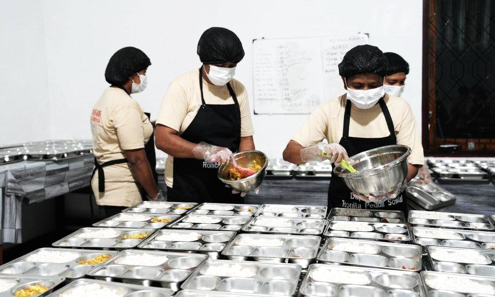 BPR Bosnik Fasilitasi Kredit Lokal Pembangunan Dapur Gizi Asey Besar di Jayapura