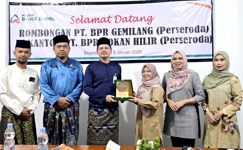 Studi Tiru, BPR Gemilang Inhil Belajar Strategi Sukses Bank Rohil