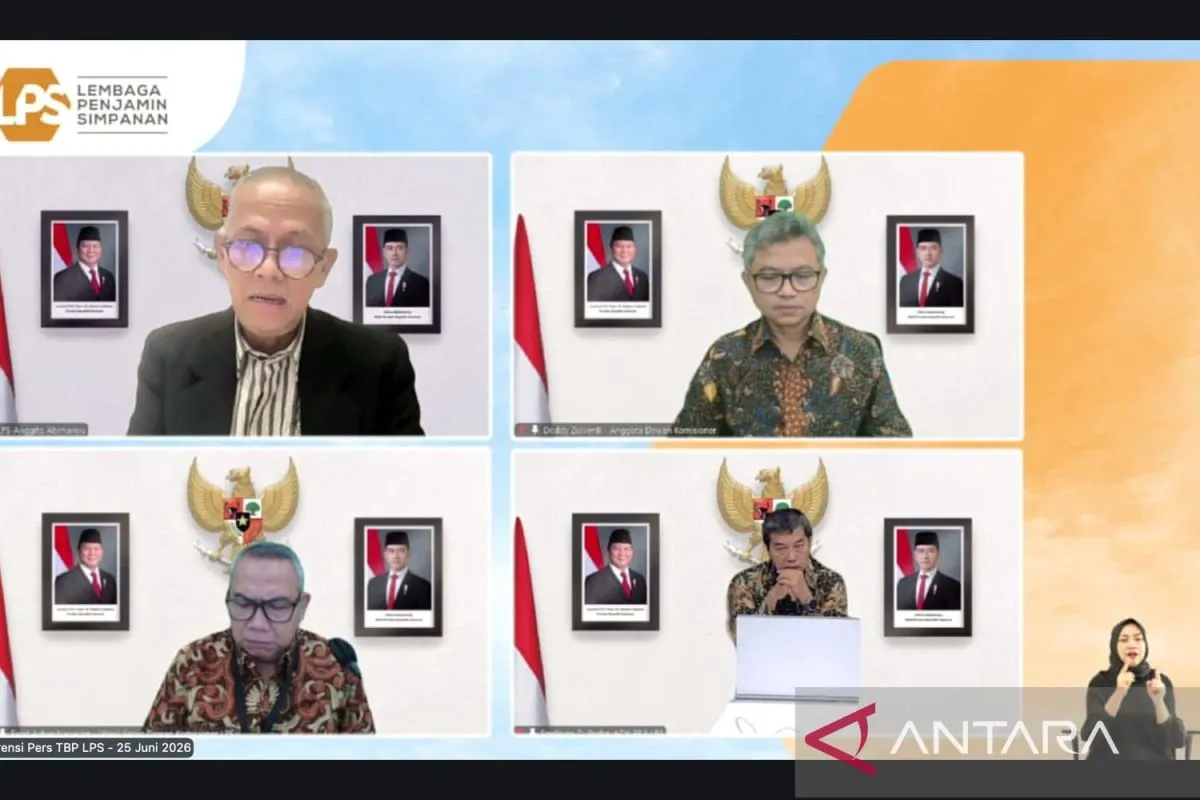 LPS Naikkan 25 Basis Poin Tingkat Bunga Penjaminan Bank Hingga September 2026