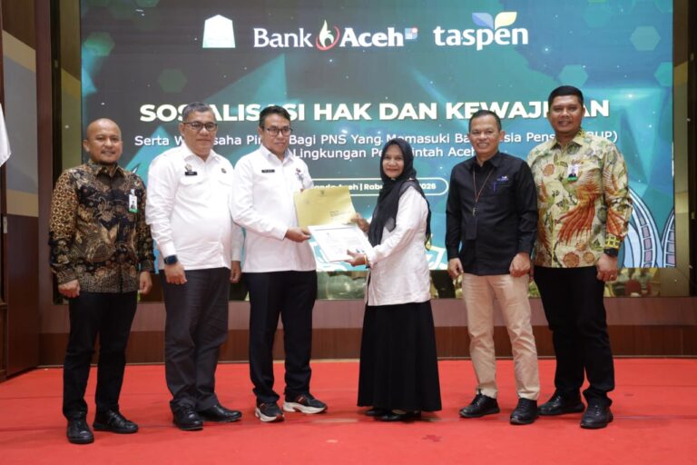 Bank Aceh dan Taspen Bekali ASN Hadapi Masa Pensiun dengan Literasi Keuangan dan Wirausaha