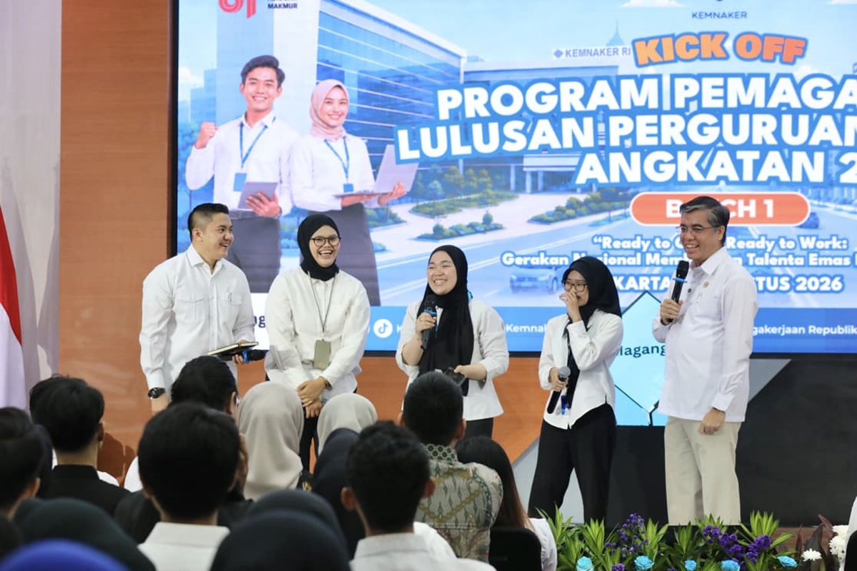 Kemnaker Buka Program MagangHub 2026, 46.160 Lulusan Perguruan Tinggi Lolos Seleksi
